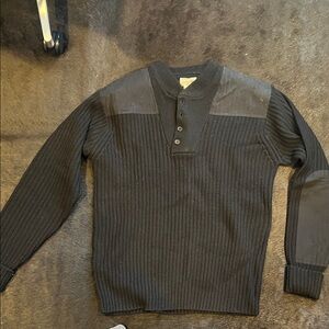 NWT - LL bean Men's Black Sweater